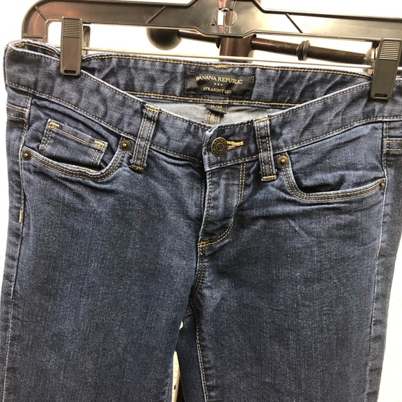 Banana Republic Straight Leg Skinny Jean 25/0 - Picture 3 of 6